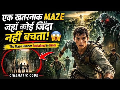 👉 लड़कों को फंसा दिया गया एक मौत के Maze में 😳 | The Maze Runner (2014) Movie Explained in Hindi
