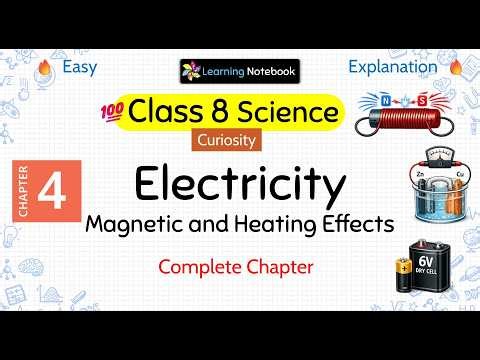Class 8 Electricity Magnetic and Heating Effects | Class 8 Science Curiosity Chapter 4