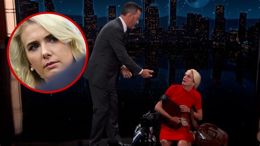 Jimmy Kimmel Trolls Natalie Harp in Late-Night Bit