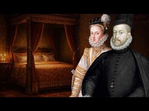 Lo que ocurrió tras las cortinas: La Noche de Bodas de Felipe II y Ana de Austria 🏰🕯️