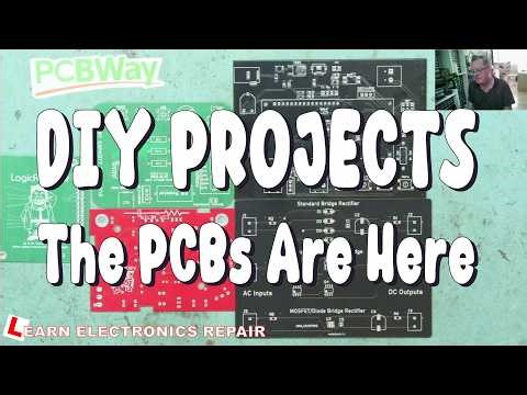 Build You Own Electronics Test Gear : DIY Electronics Projects ;The PCBs HAve Arrived :-)