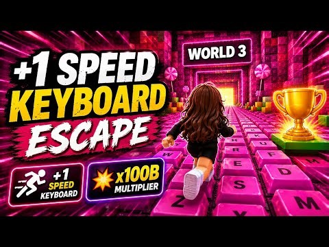 🔴 PLAYING ROBLOX WITH EVERY VIEWER! +1 Speed KeyBoard Escape Live Stream #shorts #shortsfeed