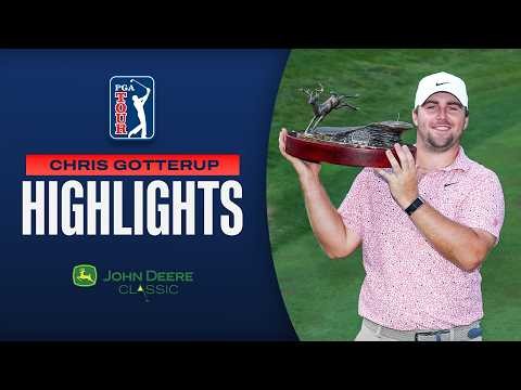Chris Gotterup shoots EPIC 62 for comeback win | Round 4 | John Deere Classic | 2026