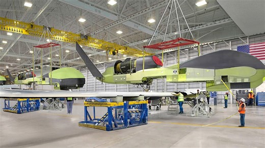 How US’ Most Feared Spy Drones Are Built Inside Inside Billions $ Factory