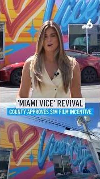 Miami-Dade commissioners approve $1.02M in incentives for production of ‘Miami Vice '85'.
