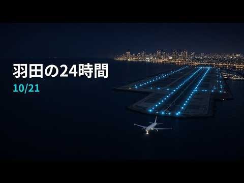 ゴーアラウンド3回｜10/21 羽田の24時間 | 24 Hours at Haneda