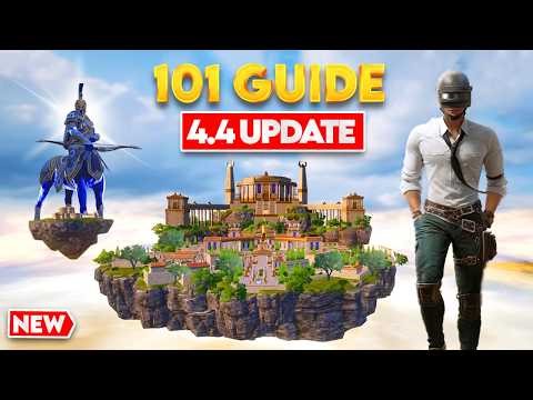 BGMI NEW UPDATE 4.4 - FULL GUIDE & TOP 101 TRICKS - HOW TO PLAY
