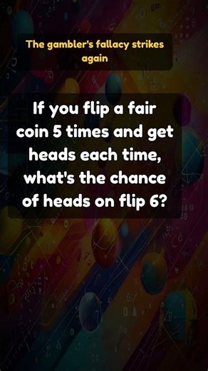 The gambler's fallacy strikes again | Math Challenge