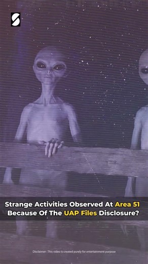 Strange Alien Activity – Evidence at Area 51 #shorts #area51#alien