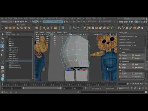 Part 02 - How To Do Basic Modeling in Maya For Beginners