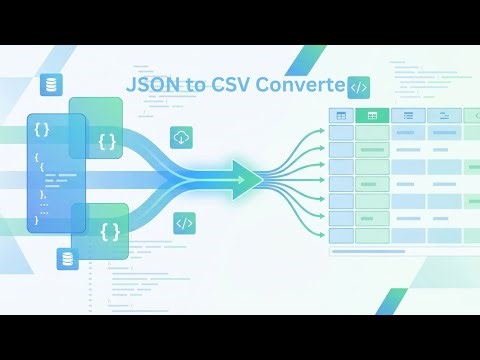 JSON to CSV Converter Online | Convert JSON File to CSV Easily | Tulsi Digital Hub