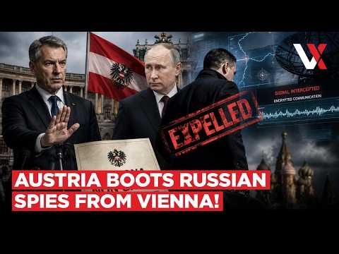 Austria Expels 3 Russian Spies Over Secret "Antenna Forest" On Vienna Rooftops | VERTEX