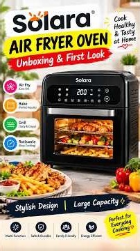 SoLara Air Fryer OTG Oven | Unboxing & First Look #shorts