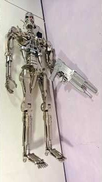 TERMINATOR T800 HACHETTE: GAMBA SINISTRA COMPLETATA 🤩👍 #shorts #unboxing #terminator #robots