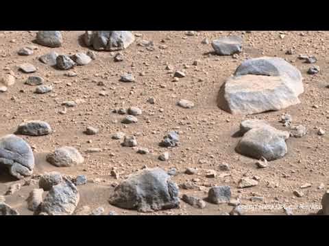 Mars view Perseverance Rover