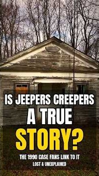 Is Jeepers Creepers Based on a True Story? The Real 1990 Drive #Shorts