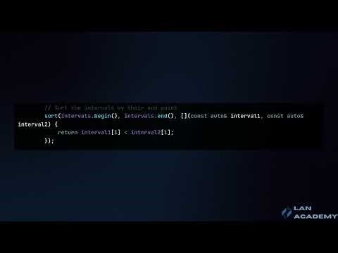 LeetCode 435 – Non-overlapping Intervals | C++ Greedy Algorithm