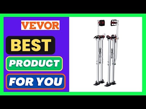 VEVOR Drywall Stilts, 36''-50'' Adjustable Aluminum