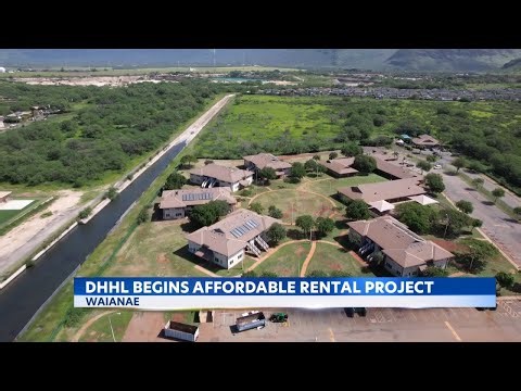 Waianae's first affordable rental project for Hawaiian homesteaders breaks ground