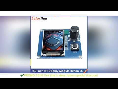 2.0 Inch TFT LCD Display with Rotary Encoder EC11, IIC SPI Interface for Arduino ESP32 Raspberry Pi