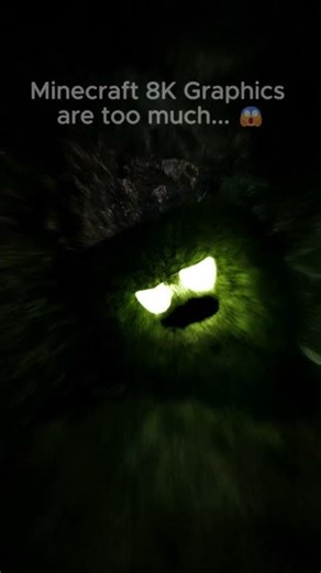 This RTX Minecraft Update is Genuinely Scary 💎💀 #minecraft #horror #rtx