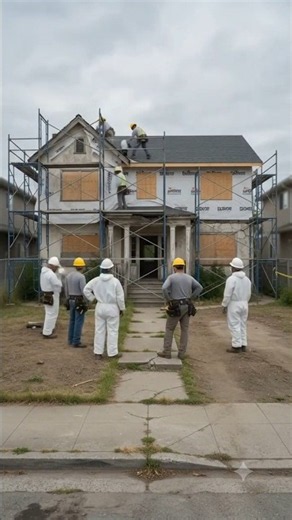 Full House Restoration From Ruins to Luxury#HouseRestoration #HomeTransformation #restoration