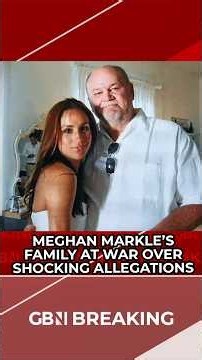 BREAKING: Meghan Markle releases statement on shocking allegations against her father