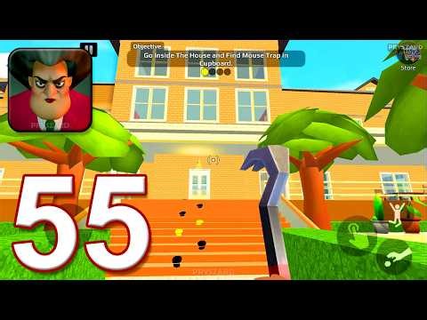 Scary Teacher 3D - (Poki) - Gameplay Walkthrough Part 55 - Chapter 1 & 2 Free Hints To Beat Miss T
