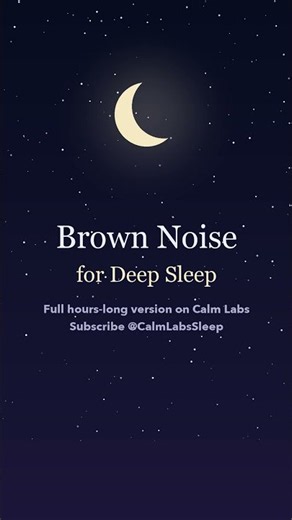 Brown Noise for Deep Sleep #sleepsounds #brownnoise