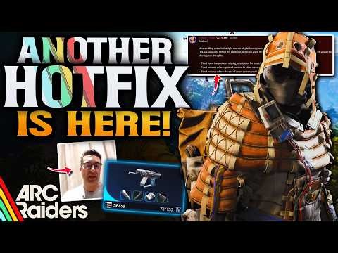 ARC Raiders New Hotfix! New Roadmap & Dev Answers!