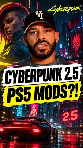 Cyberpunk 2077 FINALLY Has Mods on PS5?! 💀