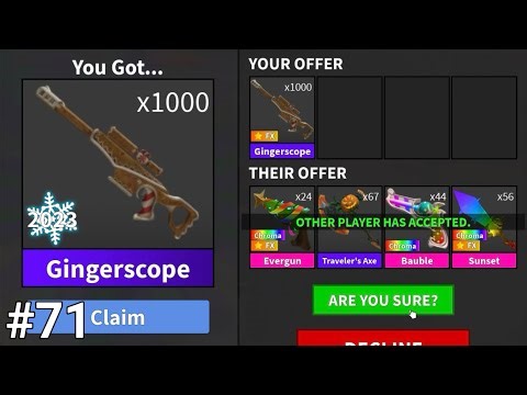 MM2 Trading Montage #71 (BIG WINS!!!)