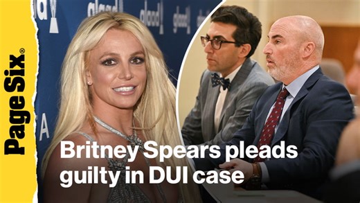 Britney Spears pleads guilty to reckless driving in DUI case