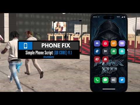 (V.1) FREE Phone Script For FiveM Server (QB Core Framework) 2026