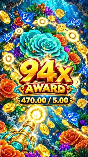 Crystal Coral Fish 94x Award | Game api + custom game development