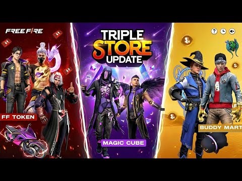 Ob53 100% Triple Store Update Free Fire💥| Next Mystery Shop Discount Event | Free Fire New Event