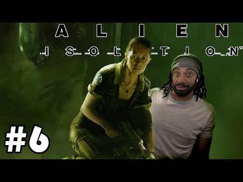My Flamethrower Doesn't WORK!! | Alien Isolation Nightmare Mode | Twitch Walkthrough | Part 6