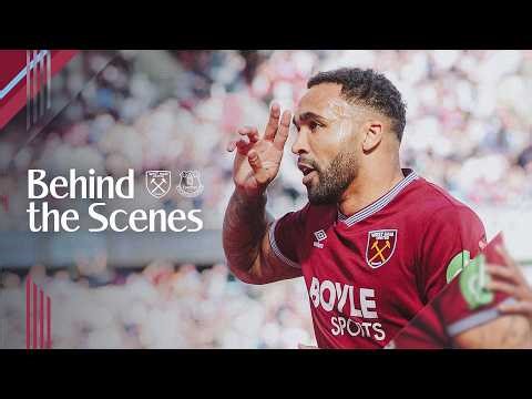 Wilson Wins It In The 92nd Minute! ⚒️ | West Ham 2-1 Everton | Behind the Scenes 🎥