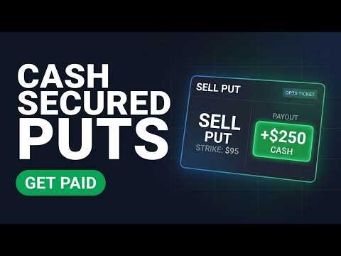 The Cash-Secured Put Strategy: How to Get Paid to Buy Stocks at a Discount