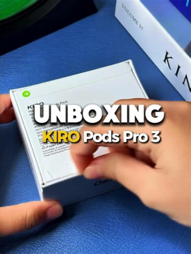 asrm unboxing kiro pods pro 3 #wirelessearbuds #kiropods #earbuds #asrm #unboxing
