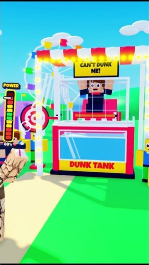 dunk tank on roblox
