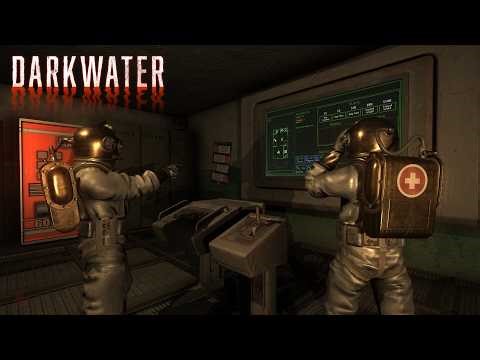 Piloting Submarine In Frozen Alien World ~ Darkwater (Stream)