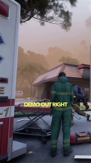 This is Firefighters Code Red, a brand-new realistic co-op firefighter simulator.