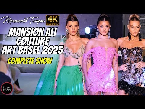 Mansion Ali Couture / Art Basel 2025 / Art Hearts Fashion / 4K