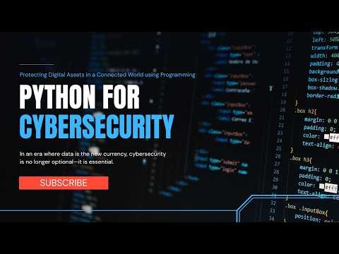 Python for Cybersecurity Full Course | Beginner to Advanced (Hands-On Ethical Hacking)