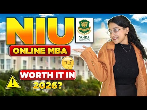NIU Online MBA Review | UGC, NAAC A+ Approved | Admission & Placements | Fees, Courses & Scholarship