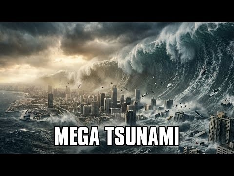 A 10,000m Mega Tsunami Strikes Earth Ultra Realistic Global Disaster Simulation – AI Fiction