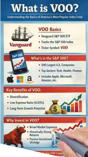 VOO Explained - Ultimate Beginner Guide. #investing #personalfinance #finance #stockmarket