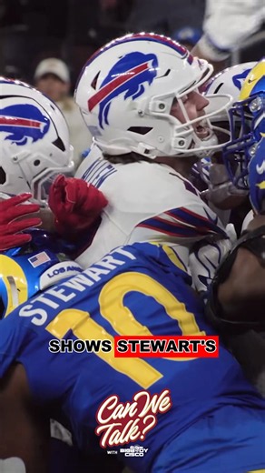 Rams Defender Did WHAT to Josh Allen?! 😭 #Shorts #JoshAllen #NFL #Rams #CanWeTalkPodcast
