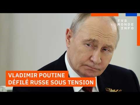 Poutine vise l’OTAN dans un défilé militaire sous haute tension